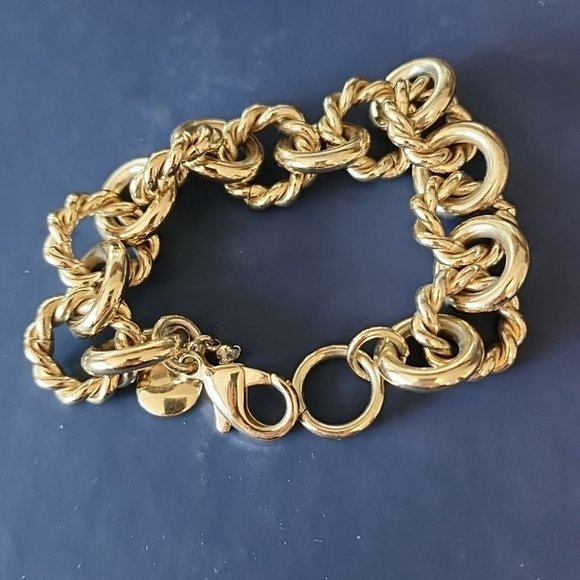J. Crew Accessories - J Crew Gold Link Bracelet